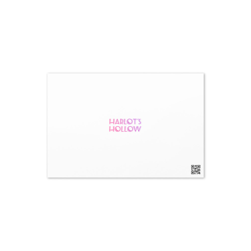 Thank You For Contacting the Abyss. Your Scream is Very Important to Us - Greeting card and envelope