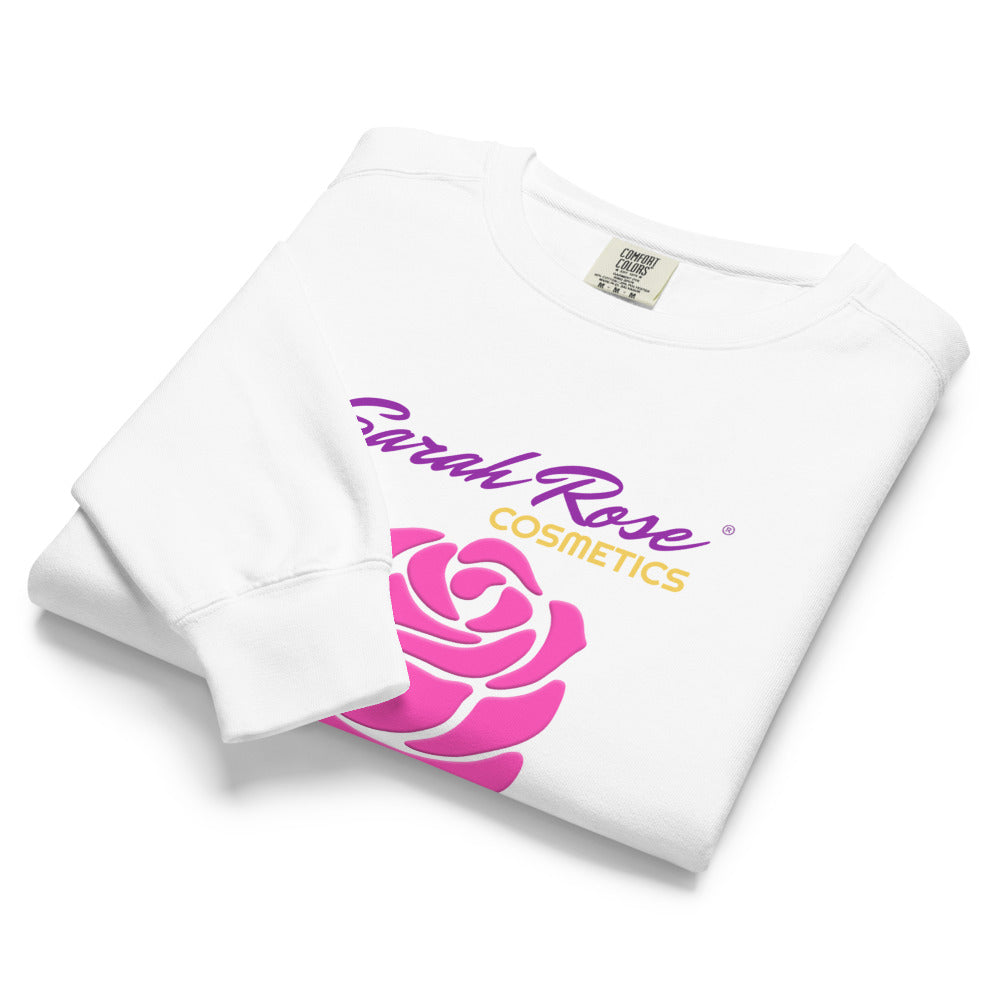 Sarah Rose Cosmetics Comfort Colors Sweatshirt – American Teen Princess 1999