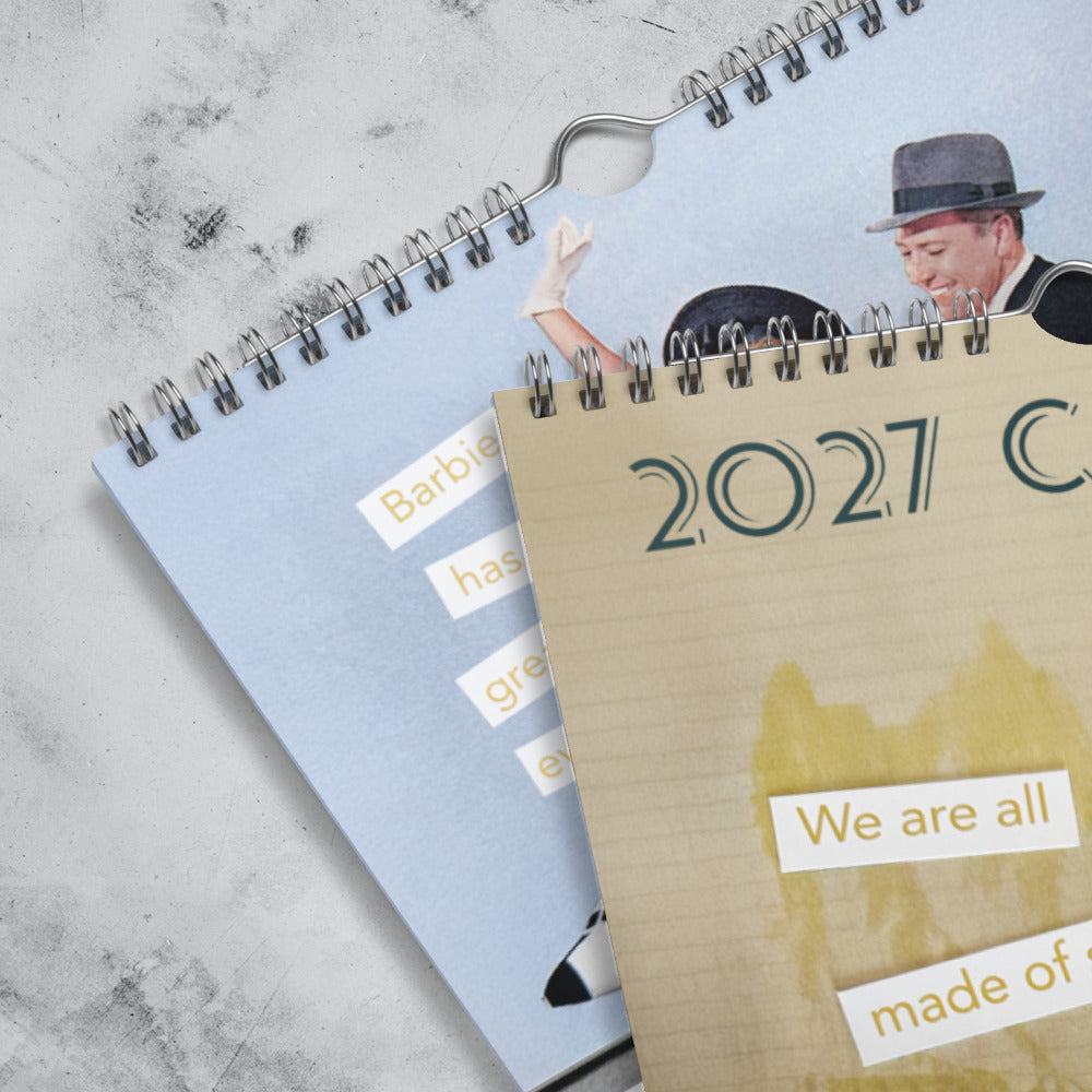 Harlot’s Hollow 2027 Wall Calendar — 12 Months of Vintage Collage Art