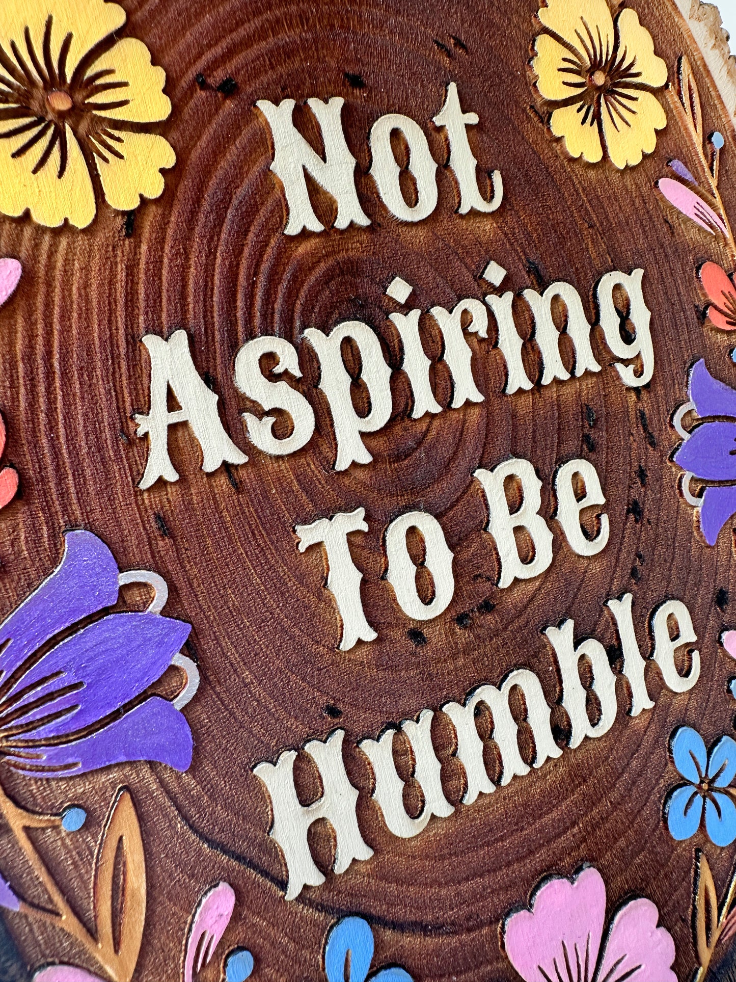 Not Aspiring to be Humble