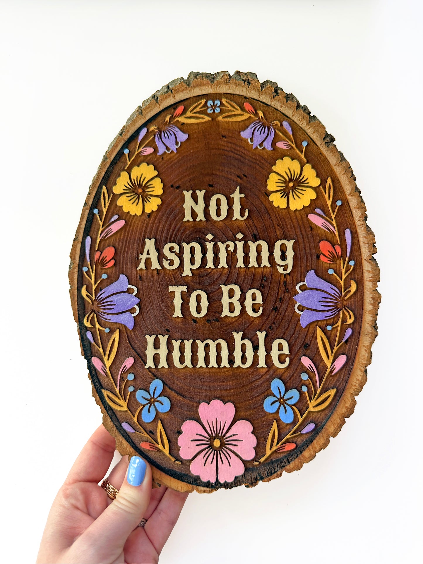 Not Aspiring to be Humble