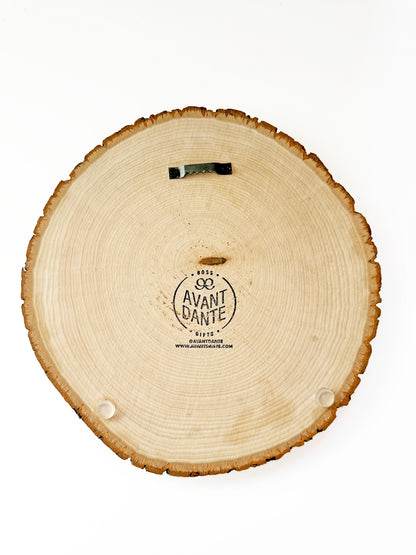 Solicitors Will Be Given an Enthusiastic Explanation of Intersectional Feminism — Hand-Painted Wood Engraving