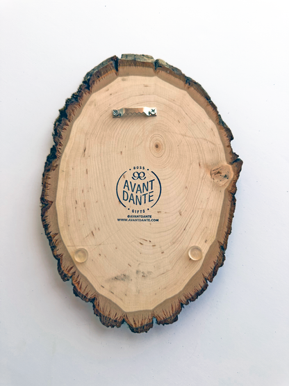 Make Art So Spells Dismantle the Patriarchy – Handpainted Engraved Wood Art | Celestial Rustic Wall Decor