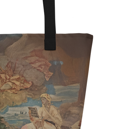 Perfect Age is When You're A Man - Vintage Collage Art | Large Statement Tote Bag