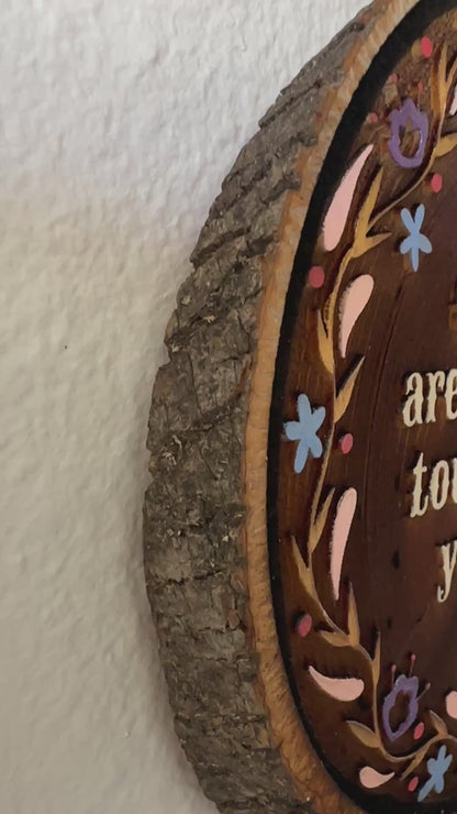 Eldest Daughters Are Some of the Toughest Men You'll Ever Meet - Hand-Painted Wood Engraving