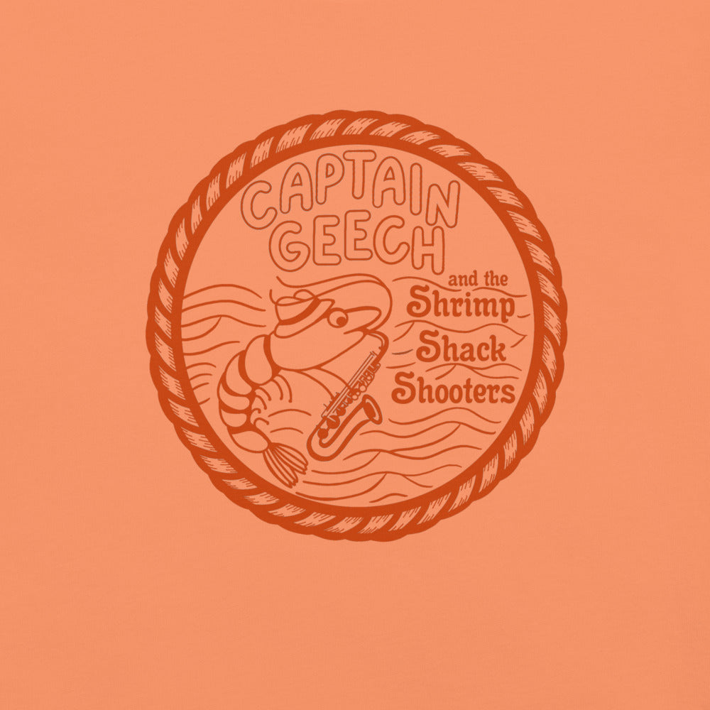 Captain Geech and the Shrimp Shack Shooters Comfort Colors Unisex Garment-Dyed Heavyweight T-Shirt