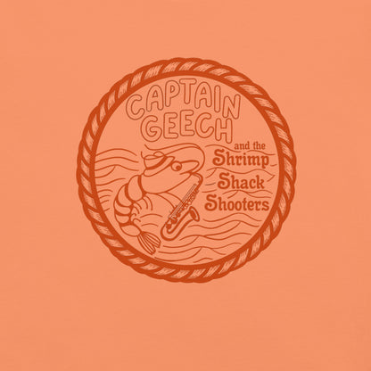 Captain Geech and the Shrimp Shack Shooters Comfort Colors Unisex Garment-Dyed Heavyweight T-Shirt
