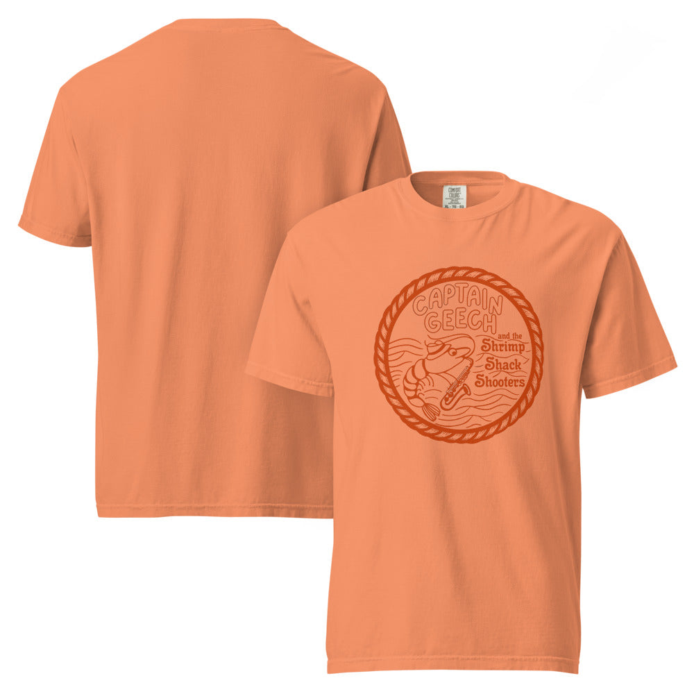 Captain Geech and the Shrimp Shack Shooters Comfort Colors Unisex Garment-Dyed Heavyweight T-Shirt