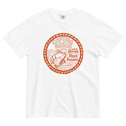 Captain Geech and the Shrimp Shack Shooters Comfort Colors Unisex Garment-Dyed Heavyweight T-Shirt