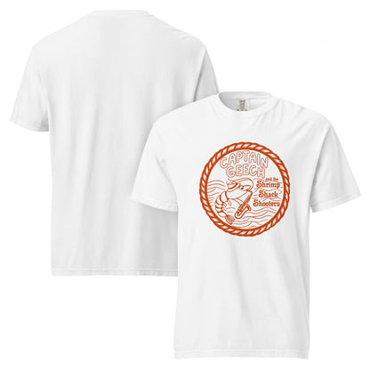Captain Geech and the Shrimp Shack Shooters Comfort Colors Unisex Garment-Dyed Heavyweight T-Shirt