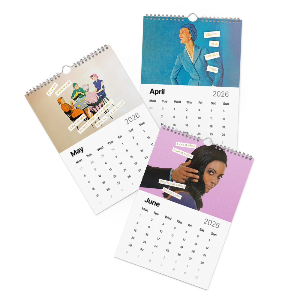 Harlot’s Hollow 2026 Wall Calendar — 12 Months of Art, Attitude & Unapologetic Energy