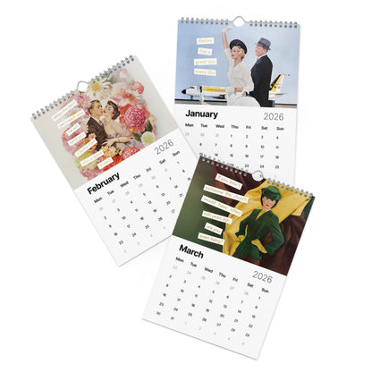 Harlot’s Hollow 2026 Wall Calendar — 12 Months of Art, Attitude & Unapologetic Energy