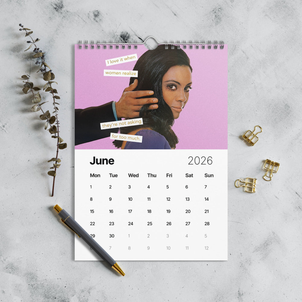 Harlot’s Hollow 2026 Wall Calendar — 12 Months of Art, Attitude & Unapologetic Energy