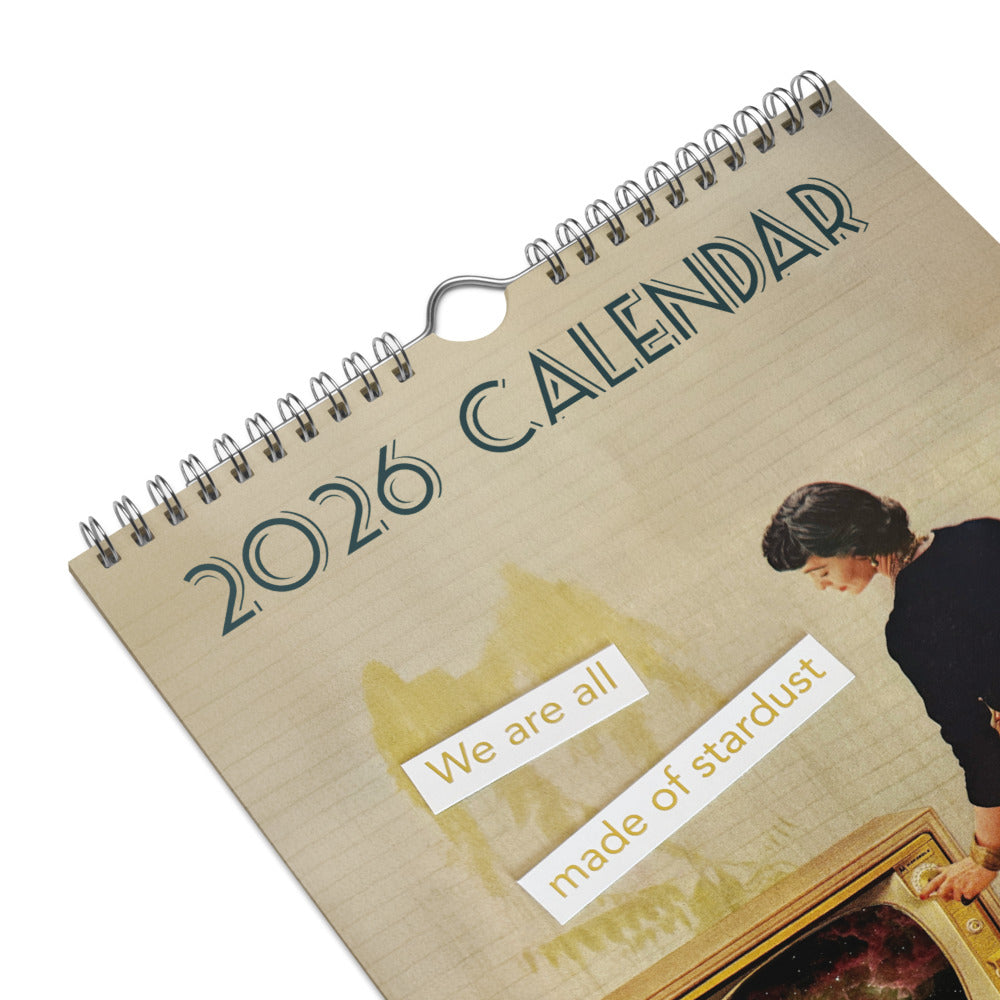 Harlot’s Hollow 2026 Wall Calendar — 12 Months of Art, Attitude & Unapologetic Energy