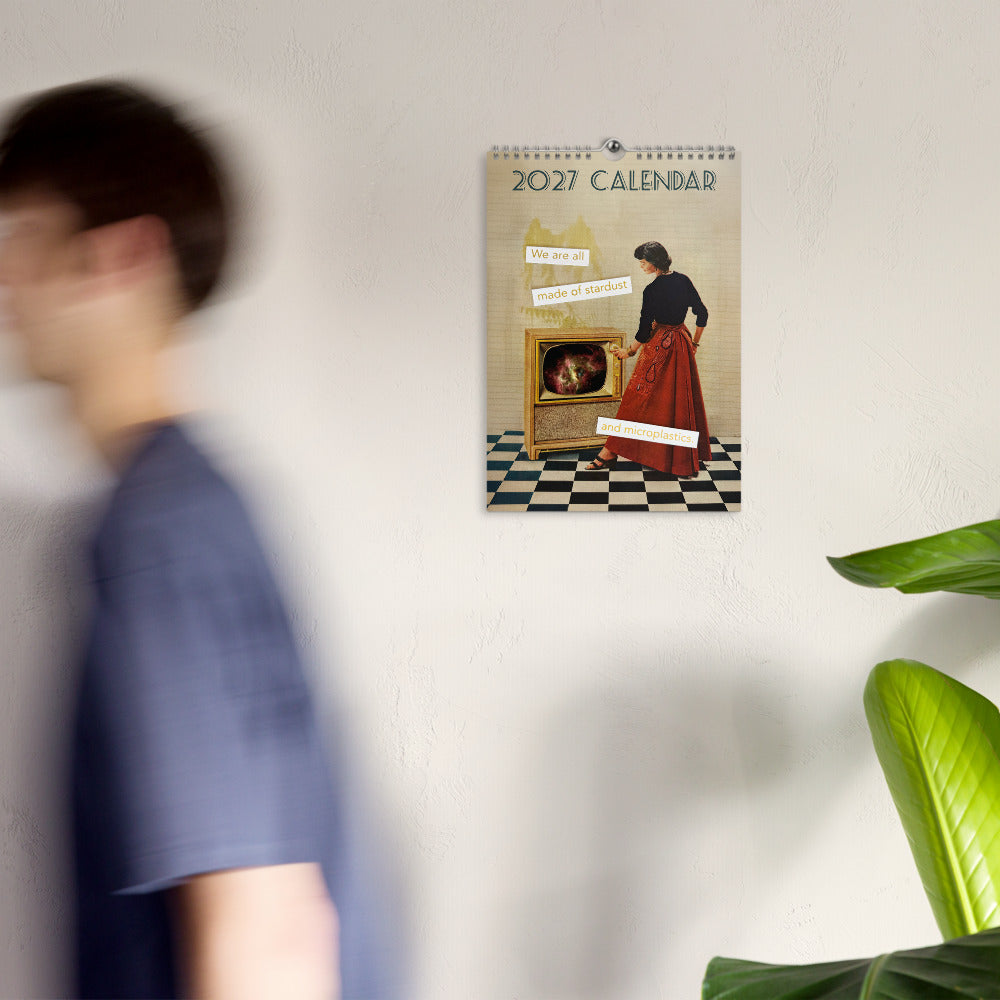 Harlot’s Hollow 2027 Wall Calendar — 12 Months of Vintage Collage Art