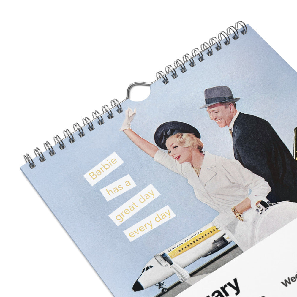 Harlot’s Hollow 2027 Wall Calendar — 12 Months of Vintage Collage Art